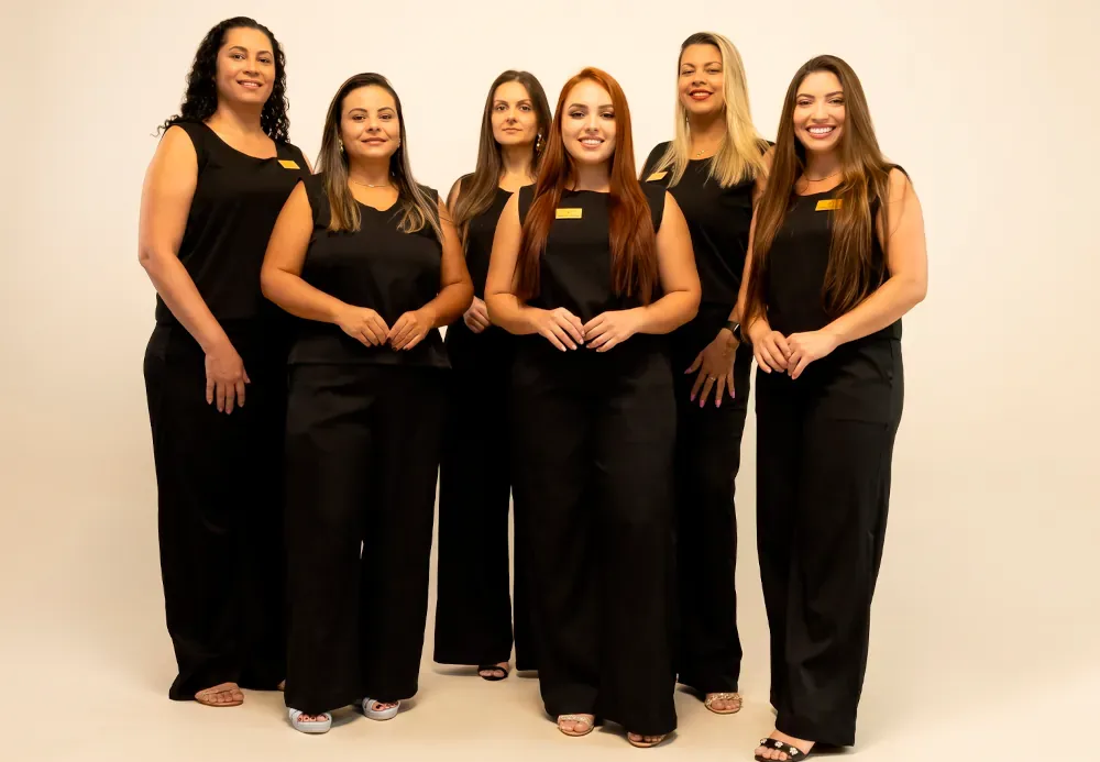 Equipe de atendimento e secretariado da Franca Visão